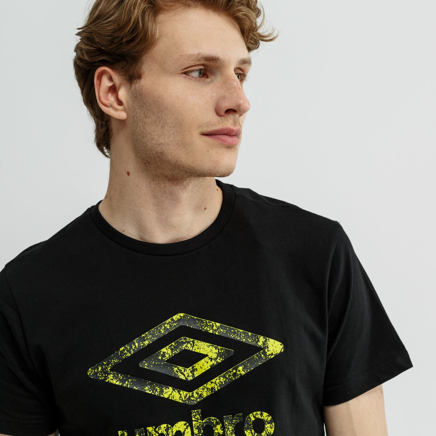 Koszulka męska UMBRO T-SHIRT SS GOPMAT ul19tsm34001 kolor czarny