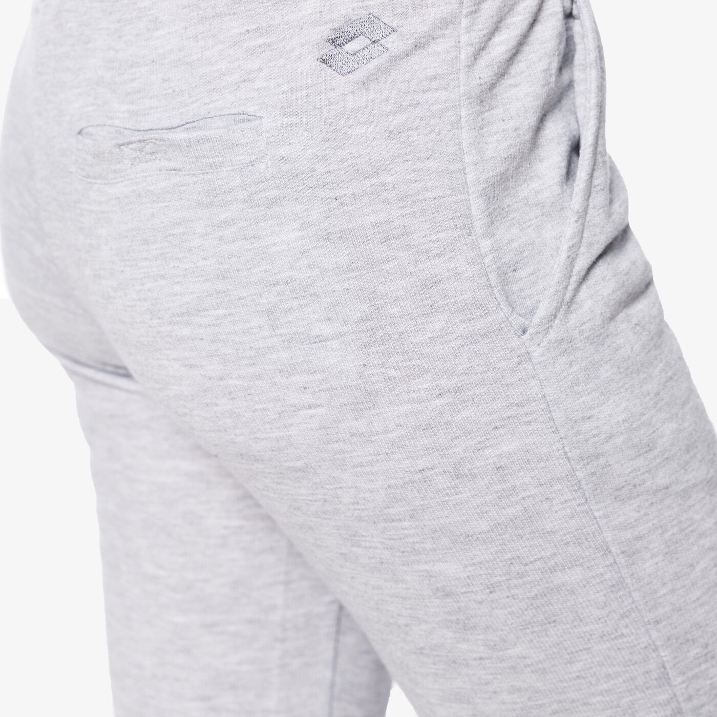 Spodnie dresowe damskie LOTTO SPODNIE PICOGORDO lo17spd02002 kolor szary