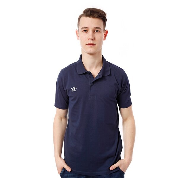 Koszulka polo męska UMBRO POLO JERSEY POLO 62294un84 kolor granatowy