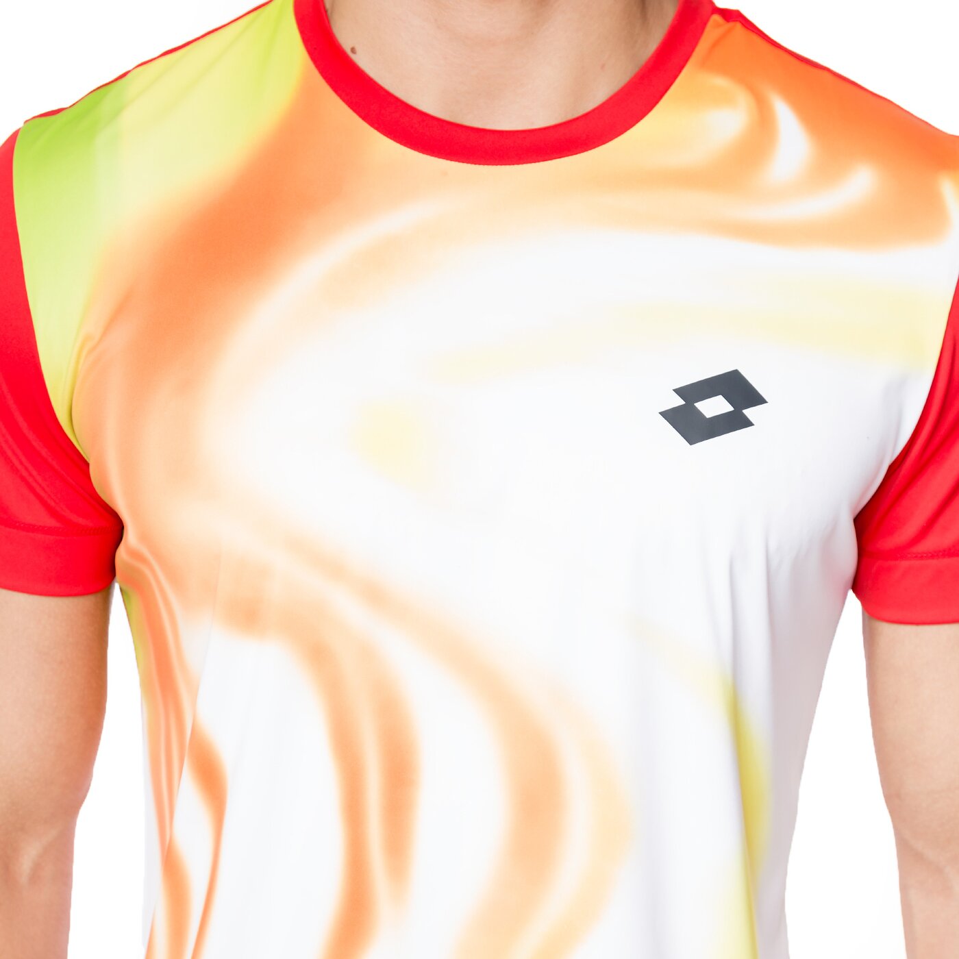 Koszulka męska LOTTO T-SHIRT BLEND r1356 kolor czerwony