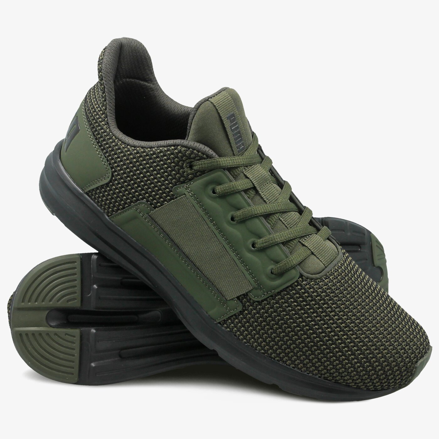 Buty sportowe męskie PUMA ENZO STREET KNIT 19046503 kolor zielony