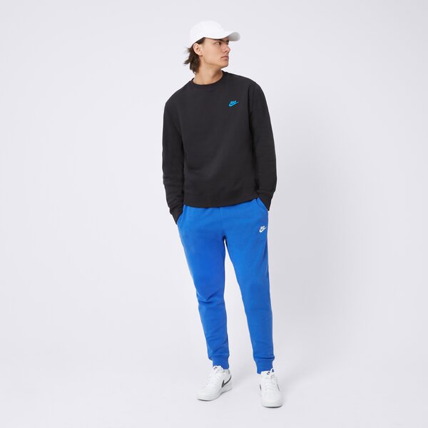 Bluza męska NIKE BLUZA FDTN CREW BLK/BLU SWEATSHIRT dq8383-011 kolor czarny