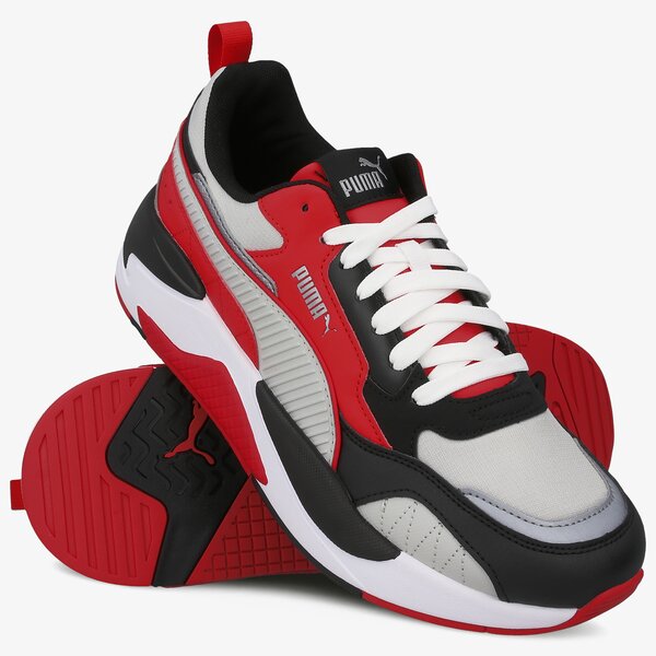 Buty sportowe męskie PUMA X-RAY 2 SQUARE PACK 37412101 kolor czerwony