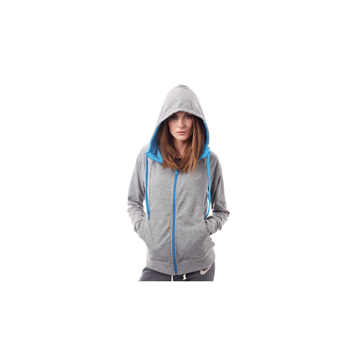 Bluza damska ADIDAS BLUZA PRIME HD JACKET f49410 kolor szary