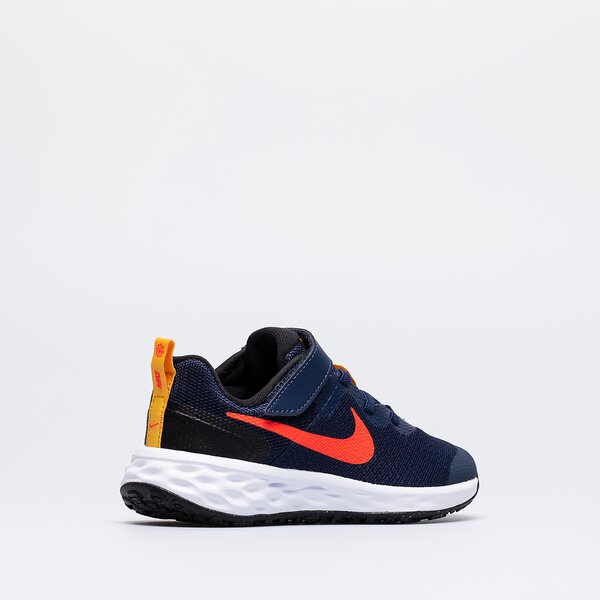 Buty do biegania dla dzieci NIKE REVOLUTION 6 dd1095-412 kolor granatowy