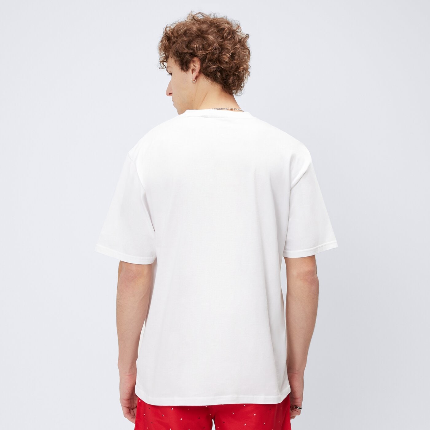 Koszulka męska FILA T-SHIRT BADGE LOGO TEE fi124tsm70100 kolor biały