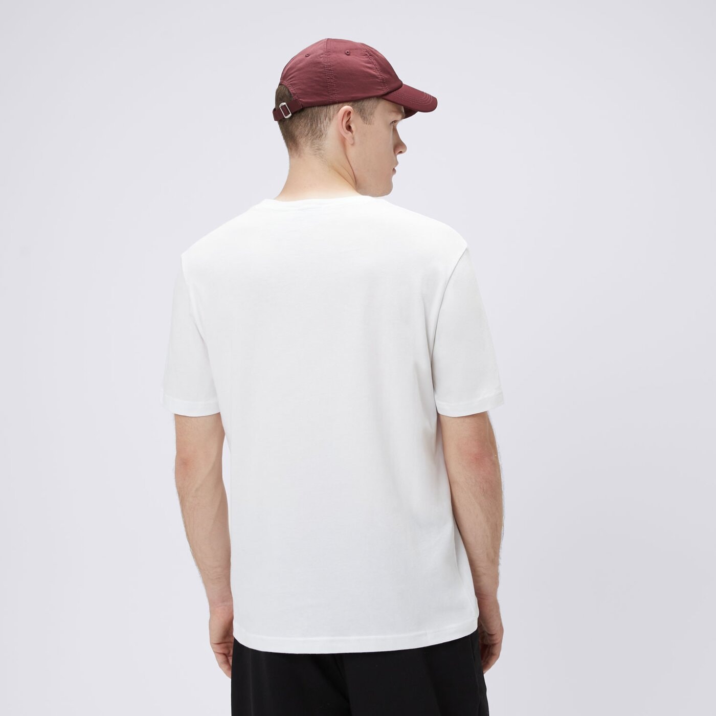 Koszulka męska CHAMPION T-SHIRT CREWNECK TEE 220453ww001 kolor biały