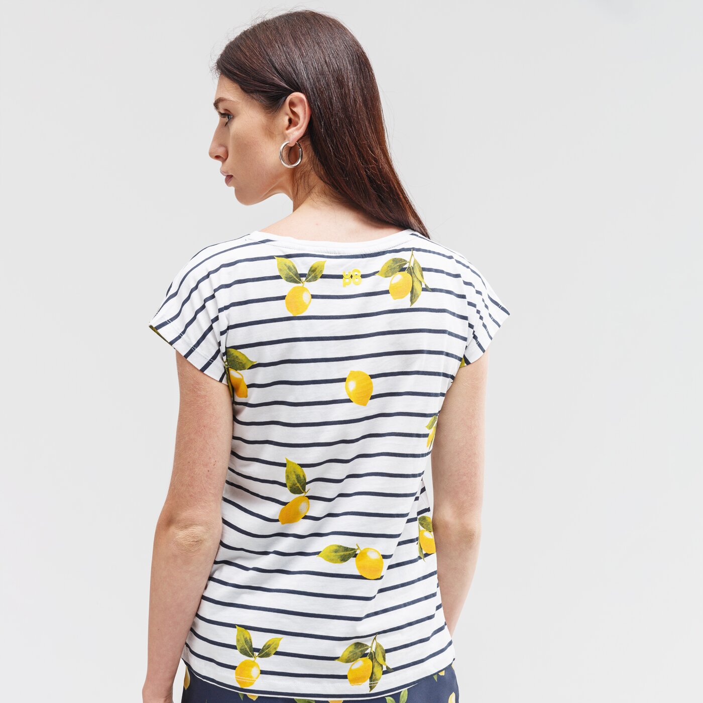 Koszulka damska UP8 T-SHIRT LEMONTREE up120tsd17001 kolor biały