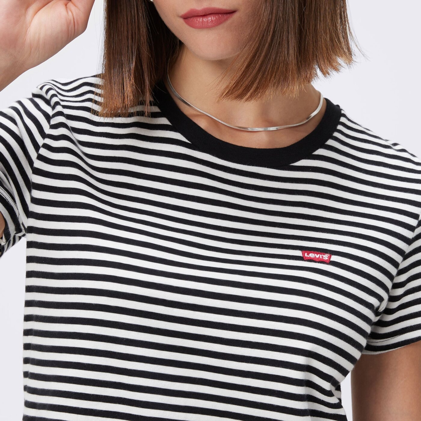 Koszulka damska LEVI'S T-SHIRT PERFECT TEE 39185-0087 kolor szary