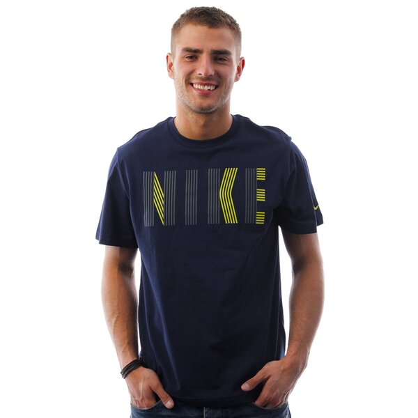 Koszulka męska NIKE T-SHIRT HS MENS GRAPHIC DOUBLE PACK #473380413 kolor multicolor