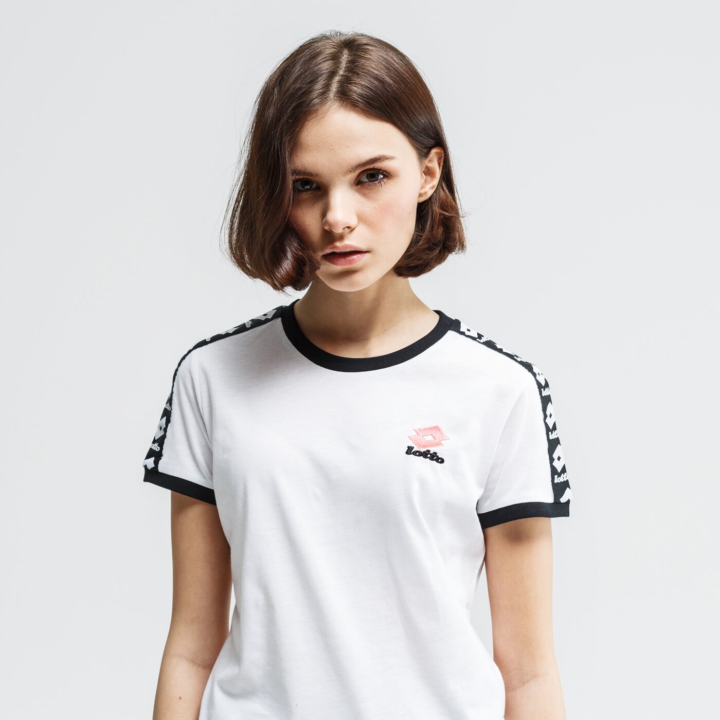 Koszulka damska LOTTO T-SHIRT ATHLETICA CLASSIC W JS 213429-0f1 kolor biały