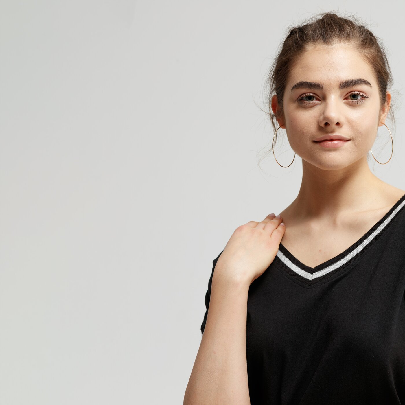 Koszulka damska LOTTO T-SHIRT SS MATERA lo19tsd16002 kolor czarny