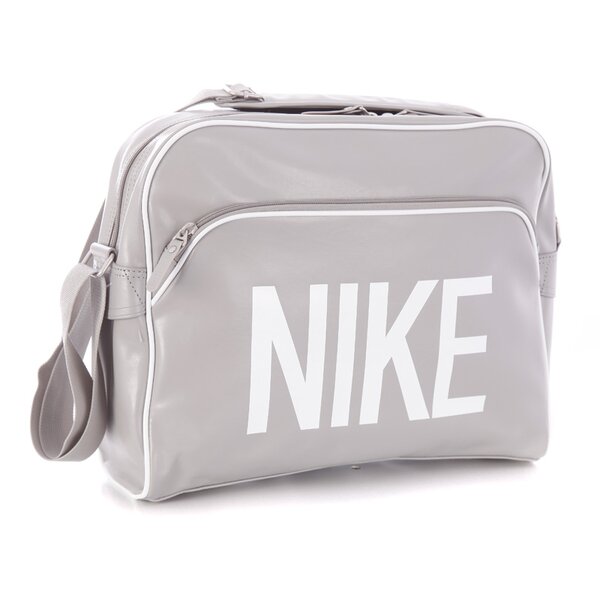 Torba sportowa damska NIKE TORBA HERITAGE AD TRACK BAG ba4358084 kolor szary