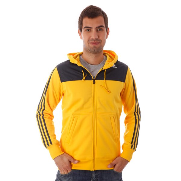 Bluza męska ADIDAS BLUZA CY HOODY g81523 kolor żółty