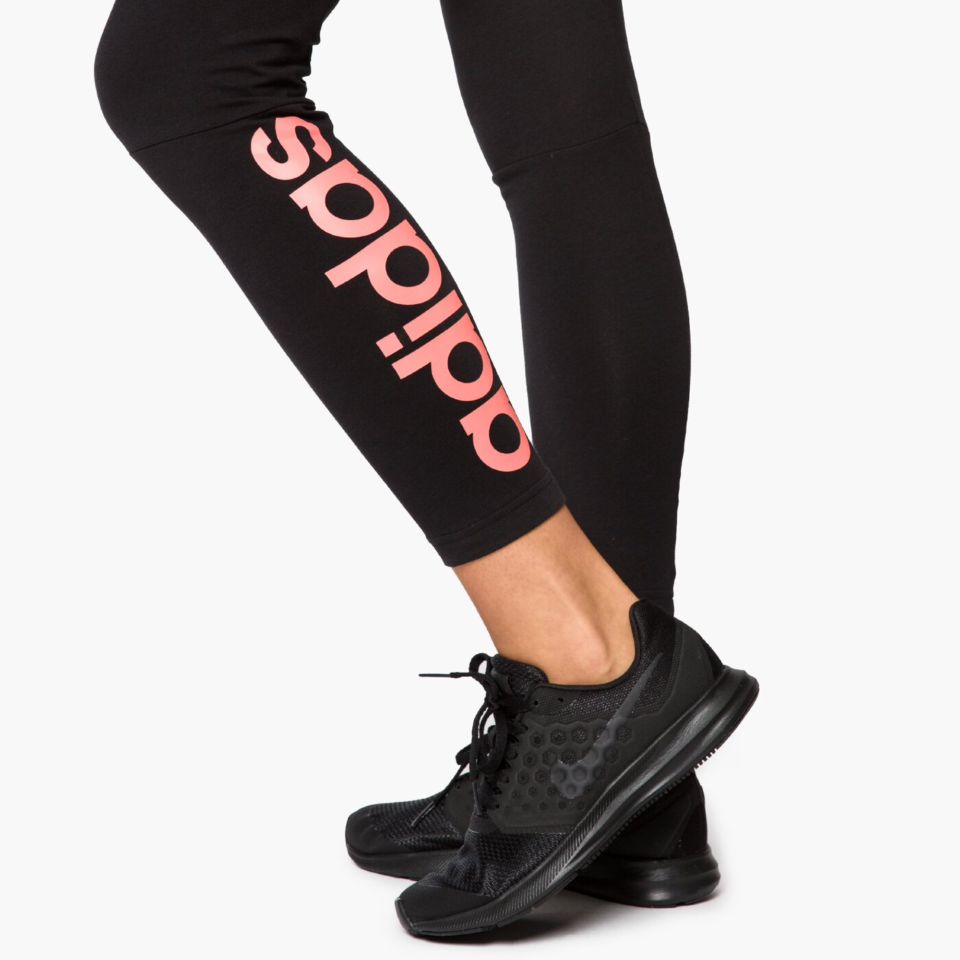 Spodnie dresowe damskie ADIDAS SPODNIE E LIN TIGHT br2519 kolor czarny