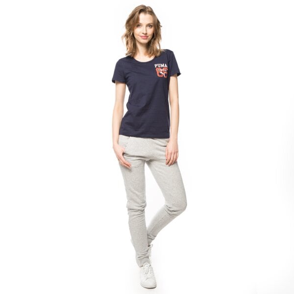 Spodnie dresowe damskie PUMA SPODNIE FUN DRY SWEAT 83641904 kolor szary
