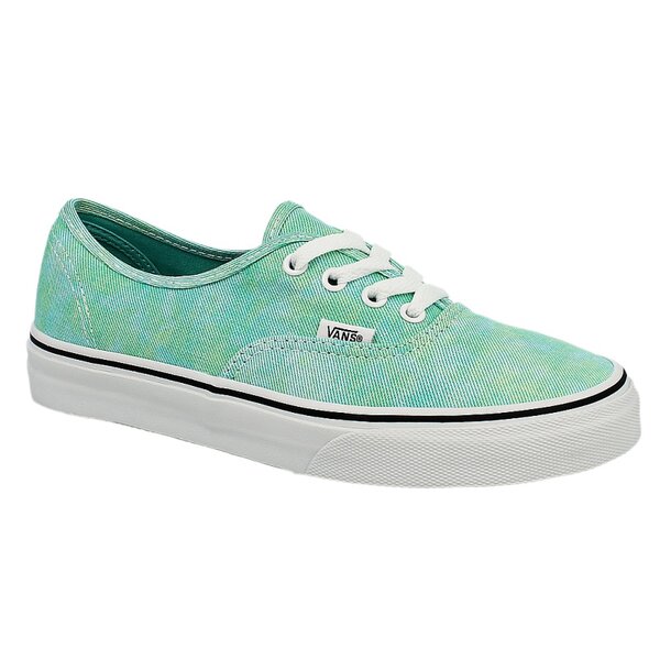 Buty sportowe damskie VANS AUTHENTIC  vvoec3m kolor zielony