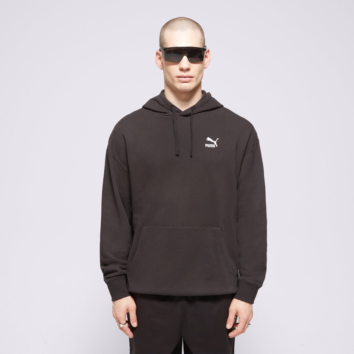 Bluza męska PUMA BLUZA Z KAPTUREM BETTER CLASSICS RELAXED 62424101 kolor czarny