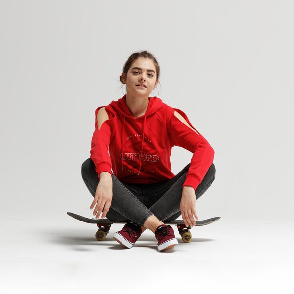 Bluza damska UMBRO BLUZA SNAZZY ul19bld10001 kolor czerwony