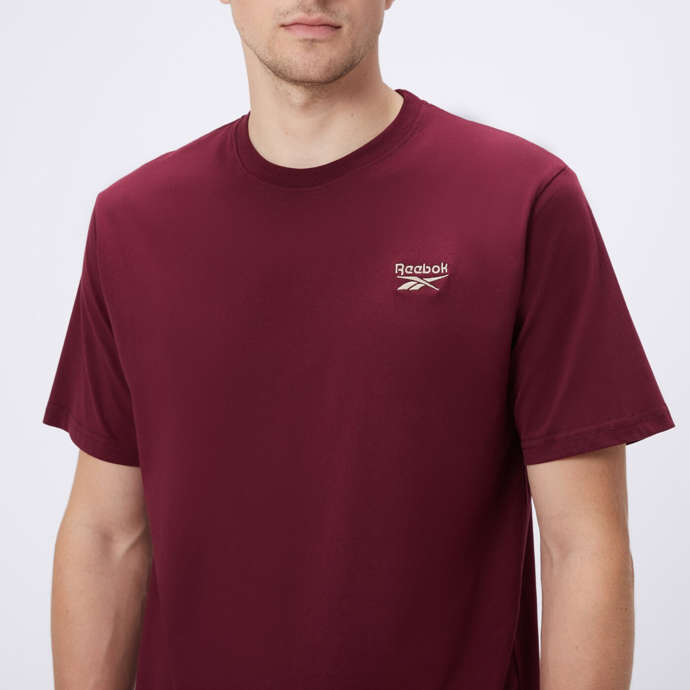Koszulka męska REEBOK T-SHIRT CODY rk25111mgm100050 kolor bordowy