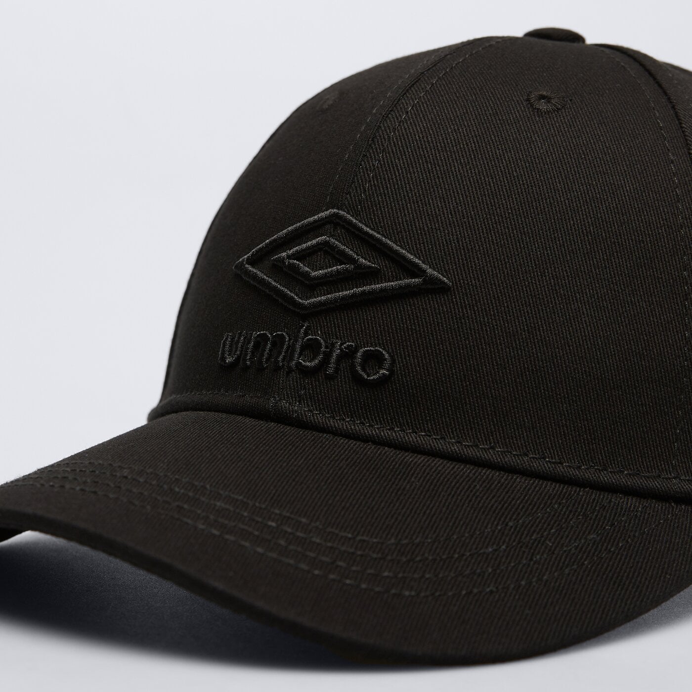 Czapka z daszkiem damska UMBRO CZAPKA UMBRO Z DASZKIEM GAMATA ul124cap10001 kolor czarny