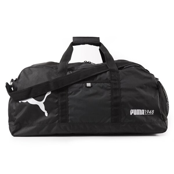 Torba sportowa damska PUMA TORBA FUNDAMENTALS SPORTS BAG M BLACK 7257505 kolor czarny