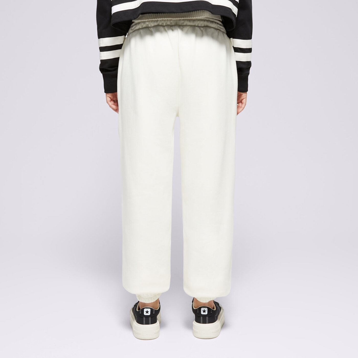 Spodnie dresowe damskie ELLESSE SPODNIE MUGIA JOG PANT OFF WHT smg22040904 kolor beżowy