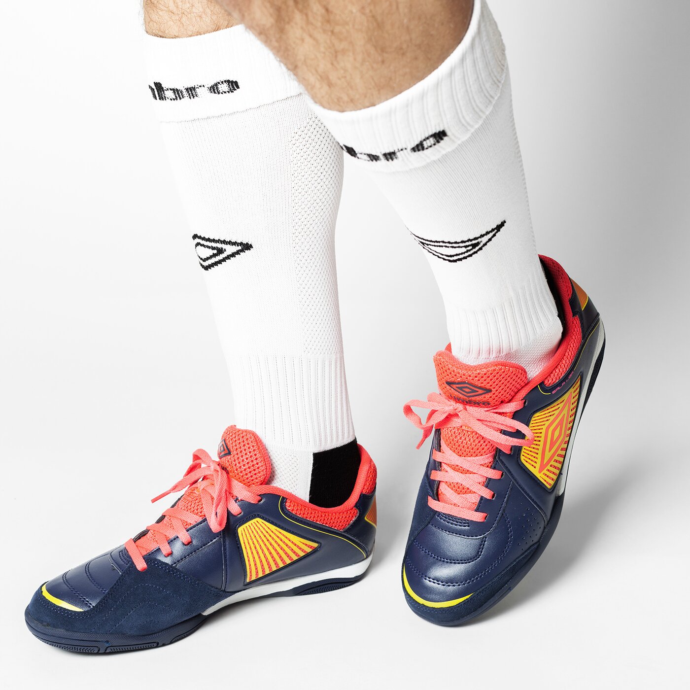Buty piłkarskie męskie UMBRO SALA LIGA 81376ufrr kolor granatowy