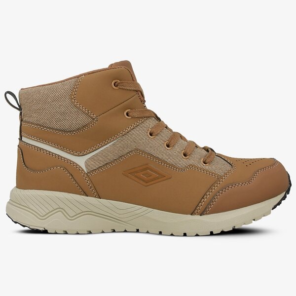 Buty outdoor męskie UMBRO NEVIS HIGH ummo217004 kolor brązowy