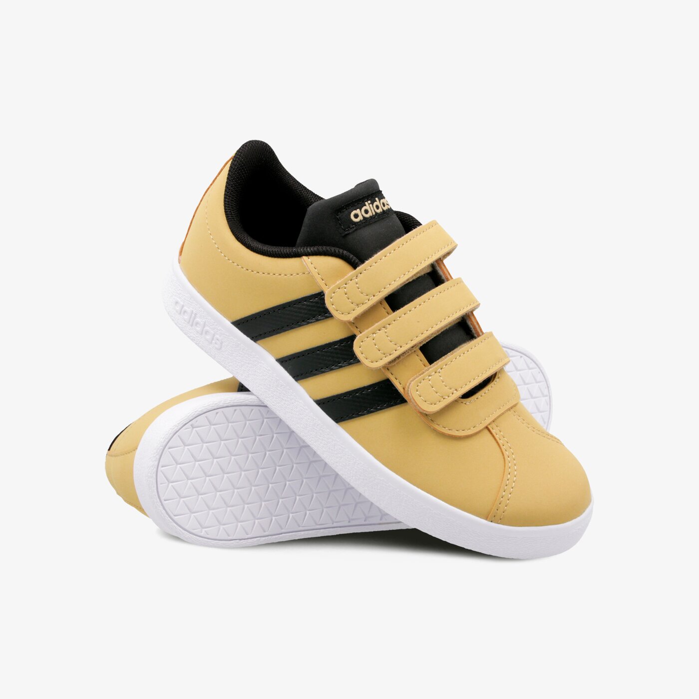 Buty dziecięce ADIDAS VL COURT 2.0 CMF C f36395 kolor brązowy