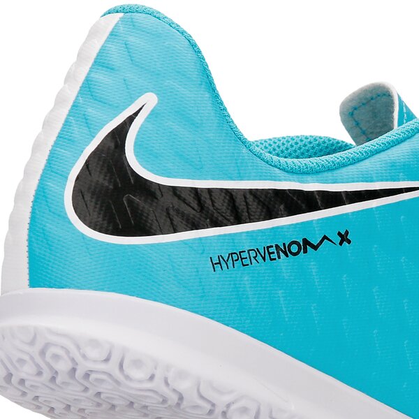 Buty piłkarskie dla dzieci NIKE JR HYPERVENOM PHADE III IC 852583-104 kolor niebieski