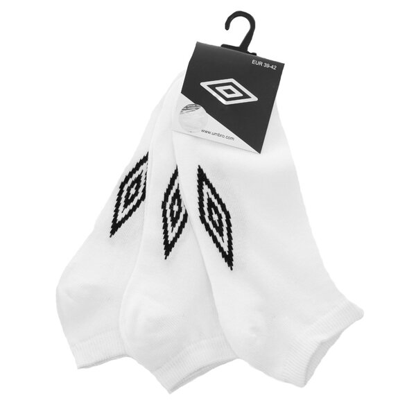 Skarpetki damskie UMBRO SKARPETY 3PPK SNEAKER WHITE um24171a kolor biały