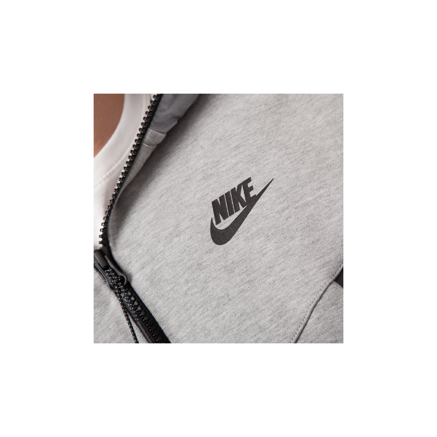 Bluza męska NIKE BLUZA TECH FLEECE WRSUPER 642958064 kolor szary