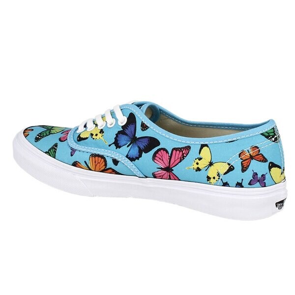 Buty sportowe damskie VANS AUTHENTIC SLIM vqev7gww kolor niebieski