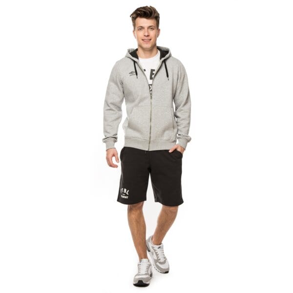 Bluza męska UMBRO BLUZA HOODED FULL ZIP 63167u263 kolor szary