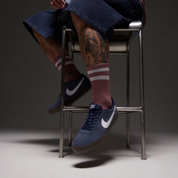 Buty sportowe męskie NIKE KILLSHOT 2  fq8903-400 kolor granatowy