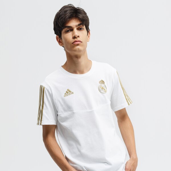Koszulka męska ADIDAS T-SHIRT SS REAL dx7853 kolor biały