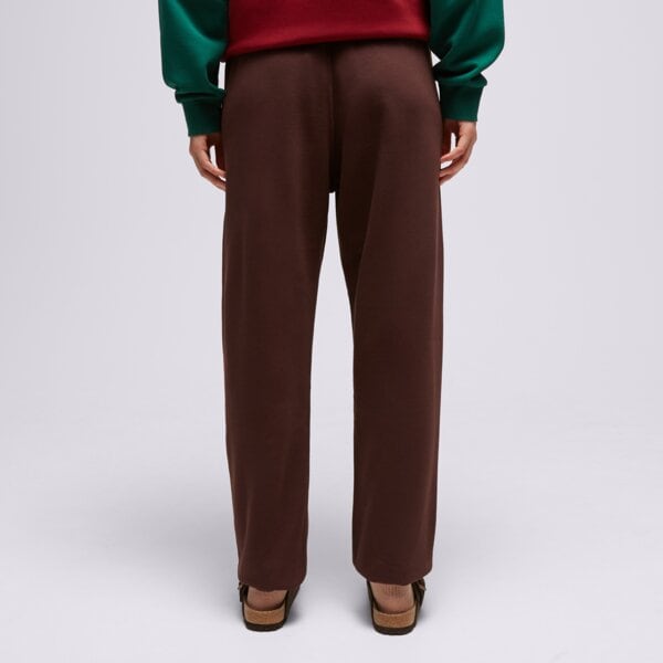 Spodnie dresowe damskie ADIDAS SPODNIE ij9810 kolor brązowy