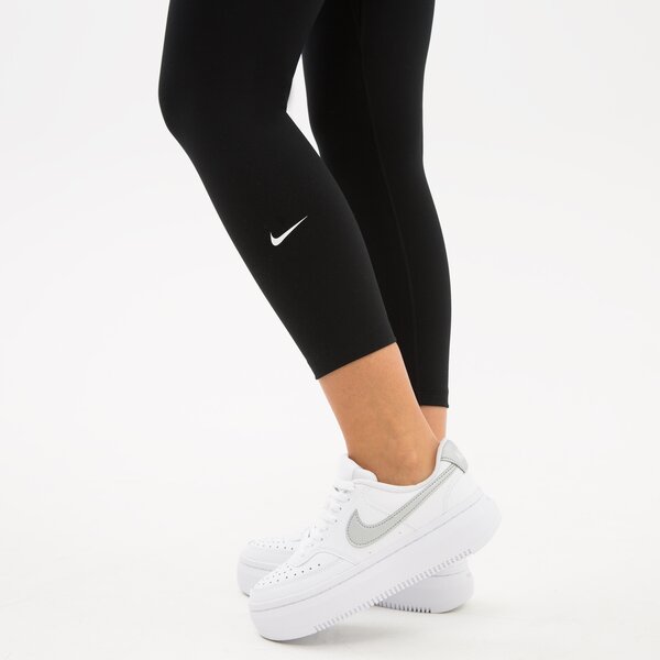 Spodnie dresowe damskie NIKE LEGGINGS W NK ONE DF HR CROP dm7276-010 kolor czarny