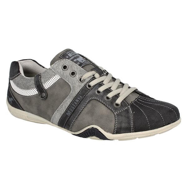 Buty sportowe męskie MUSTANG  30a042 kolor szary