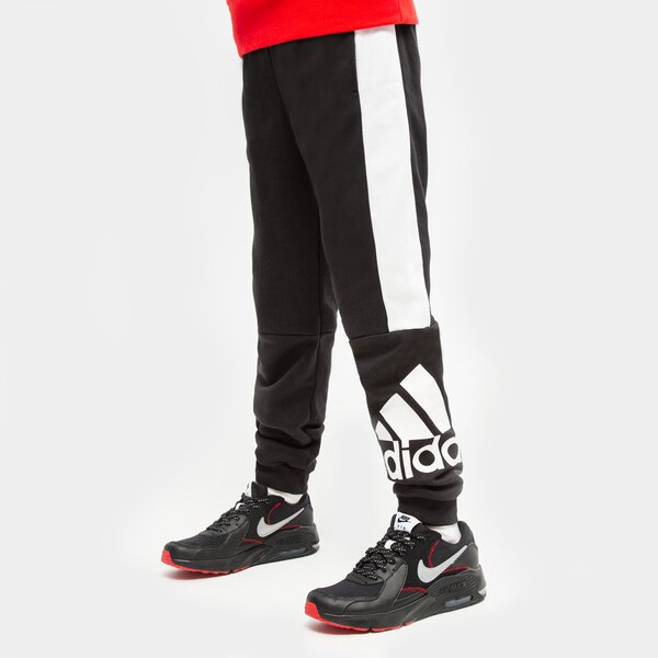 Spodnie dziecięce ADIDAS SPODNIE U CB FL BOY hc5655 kolor czarny