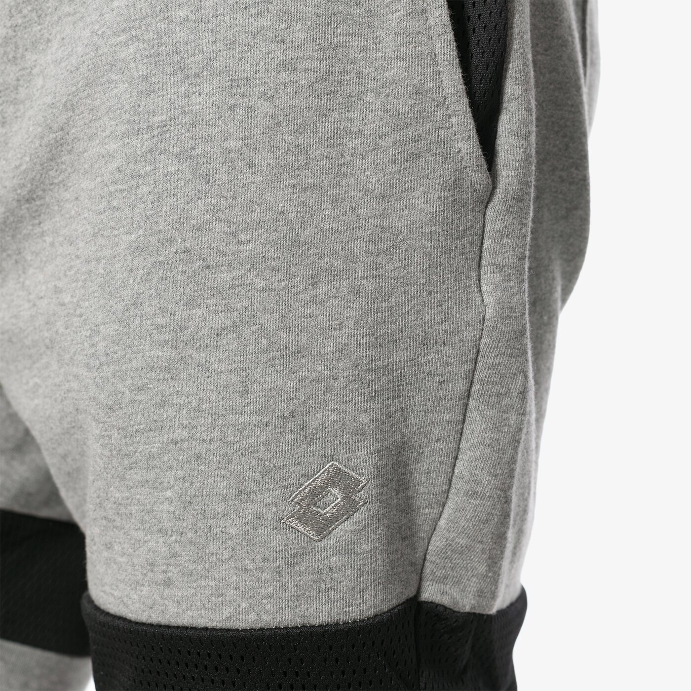 Spodenki męskie LOTTO SZORTY BLACKCAP lo18szm15001 kolor szary