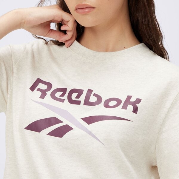 Koszulka damska REEBOK T-SHIRT IDENTITY BIG LOGO 100206419 kolor biały