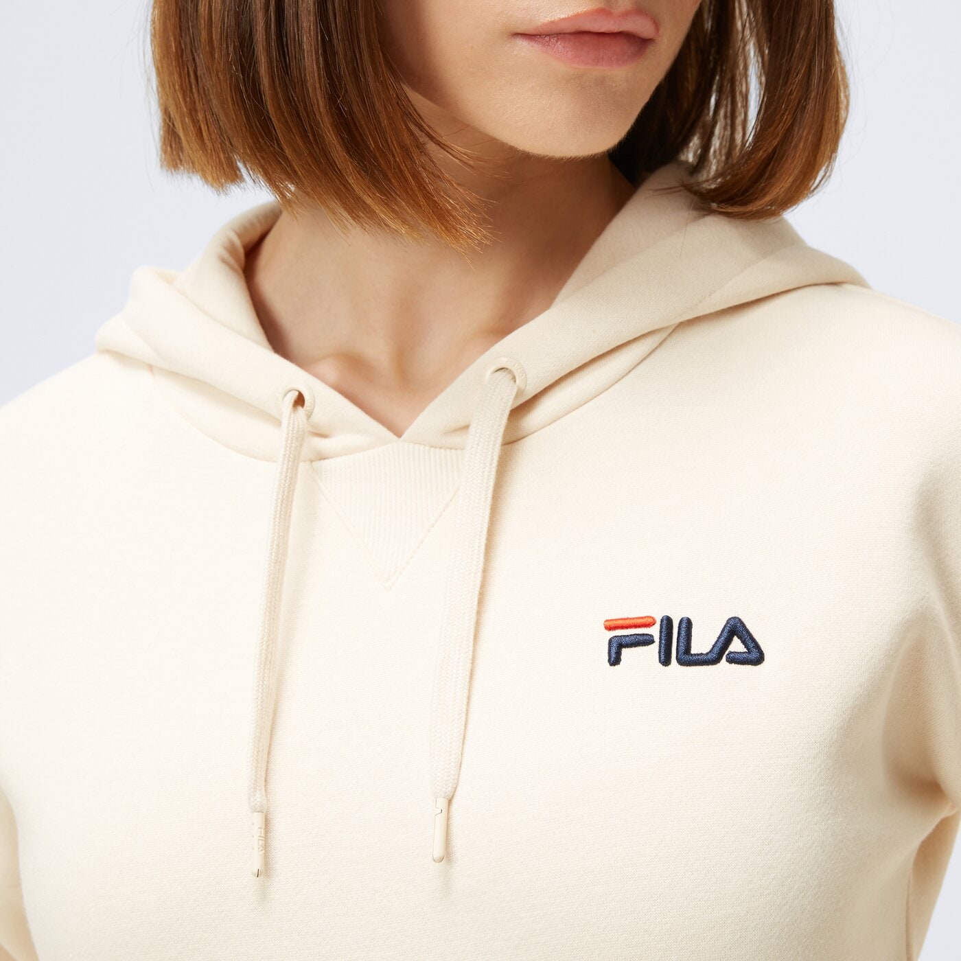 Bluza damska FILA BLUZA Z KAPTUREM PREENA FL fw24spw074760 kolor beżowy