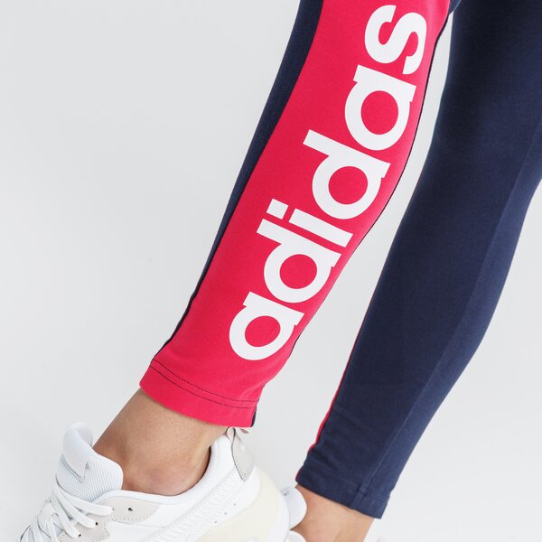 Spodnie dresowe damskie ADIDAS LEGGINGS W E CB TIGHT gl6305 kolor granatowy
