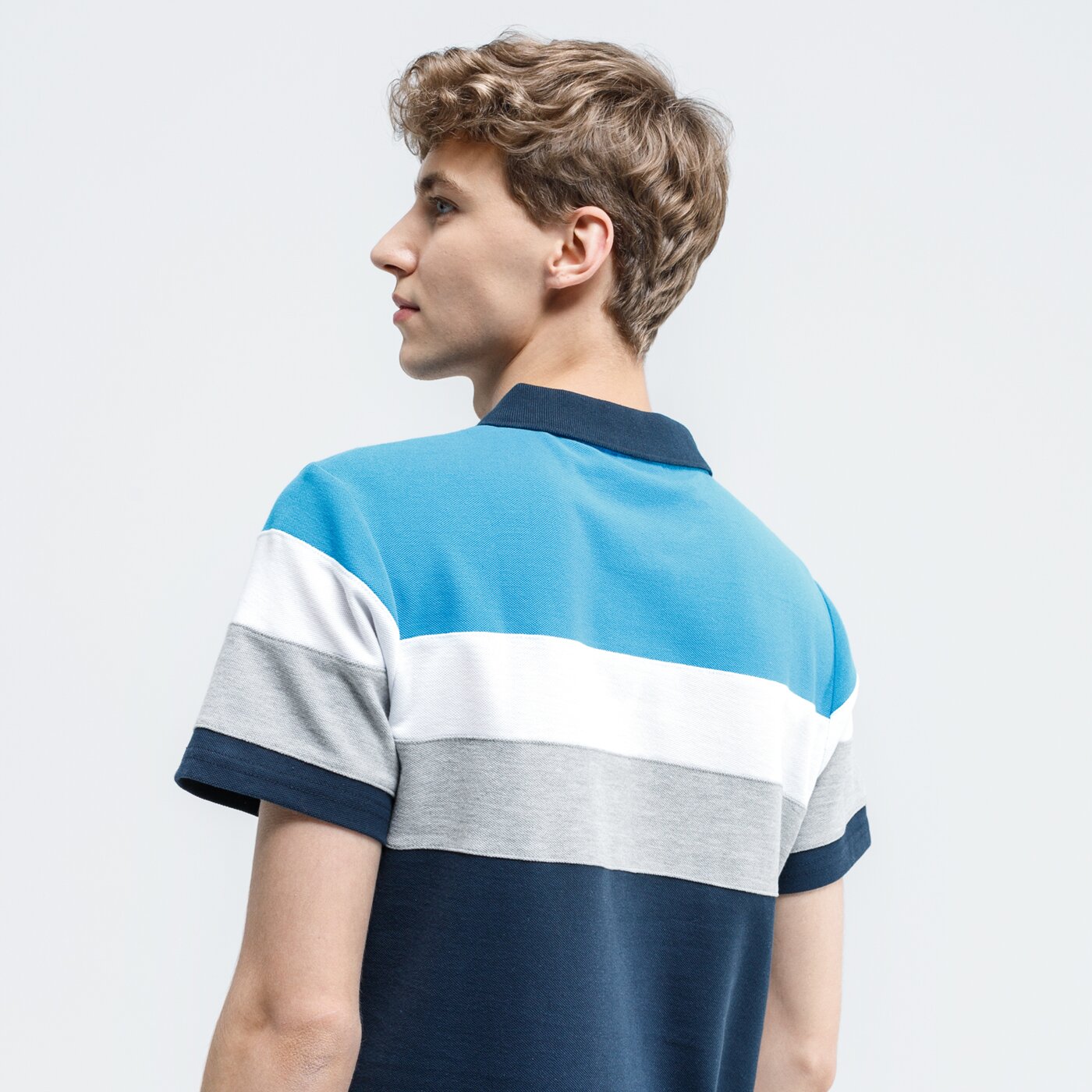 Koszulka polo męska UMBRO POLO EKTOS ul120pom01005 kolor niebieski