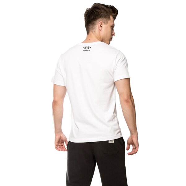 Koszulka męska UMBRO T-SHIRT CRES ul16tsmpr055 kolor biały