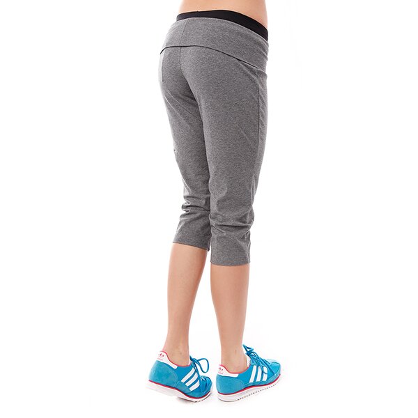 Spodnie dresowe damskie LOTTO SPODNIE PANTS MID TILDA q9419 kolor szary