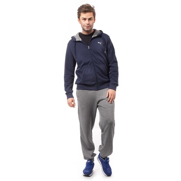 Bluza męska PUMA BLUZA ESS HOODED JACKET 83186906 kolor szary