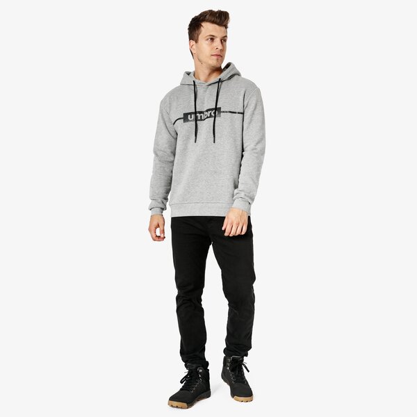Bluza męska UMBRO BLUZA OBSYDIAN ul38blm08002 kolor szary